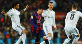 巴塞罗那西甲联赛大胜塞维利亚，拉菲尼亚传射建功，加维展现领袖风采